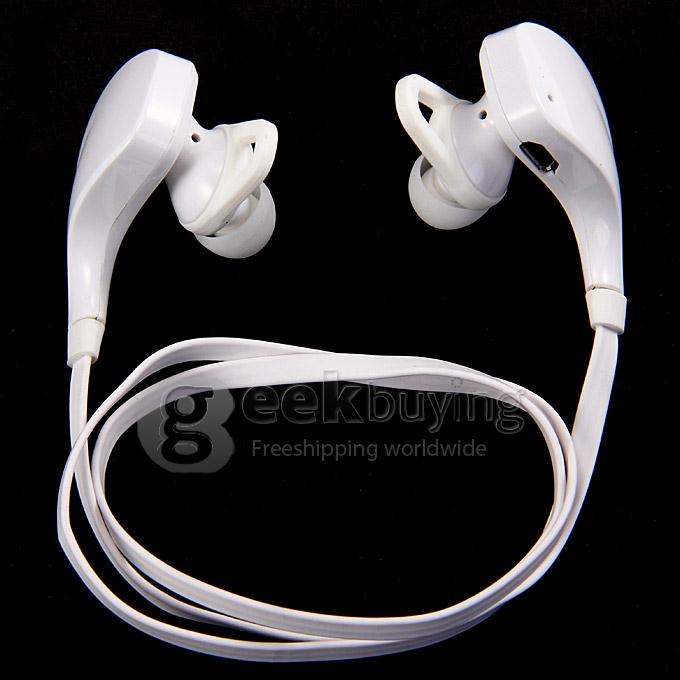Connice Muses 1 Wireless Sporty Bluetooth 4.0 Headphone Earphone Music & Call Pair 2 Devices iOS Android iPhone6 Plus - White