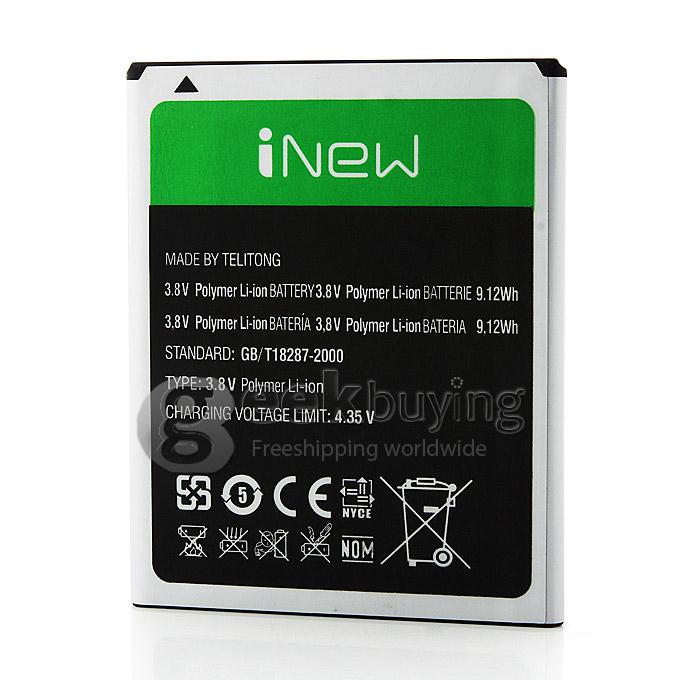 3.8V 2400mah Rechargeable Lithium-ion Battery for INEW V8