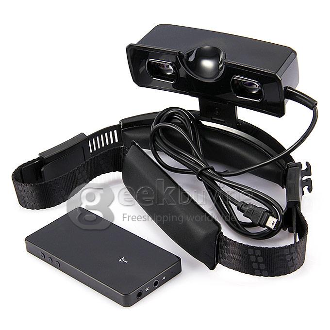 EU Plug Professional FPV Vision 600 16:9 Aerial Photography 3D / 2D Video Glasses NTSC/PAL/SECAM