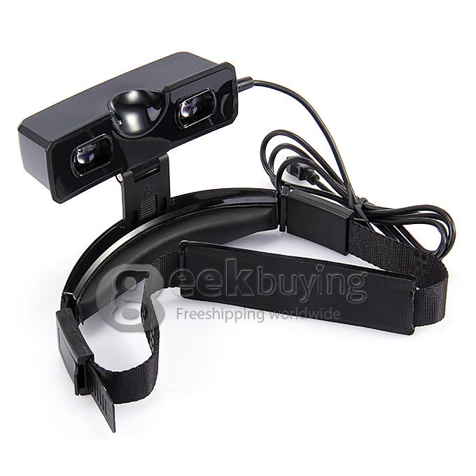 EU Plug Professional FPV Vision 600 16:9 Aerial Photography 3D / 2D Video Glasses NTSC/PAL/SECAM