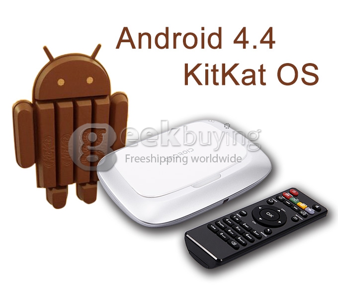 B368 RK3288 Android 4.4 Quad Core Cortex A17 1.8GHz TV BOX 4K FHD 1080P HDMI Media Player 2G/16G Bluetooth Wifi 100M/1000M Base-T OTG