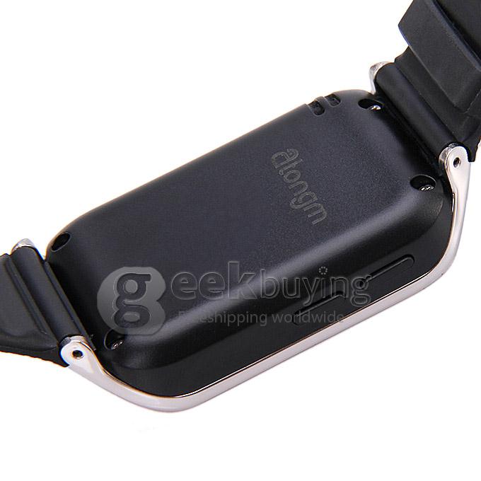 New Atongm W007 Smart Bluetooth Watch 1.5 Inch MTK 6260A Touch Screen with Camera- Silver