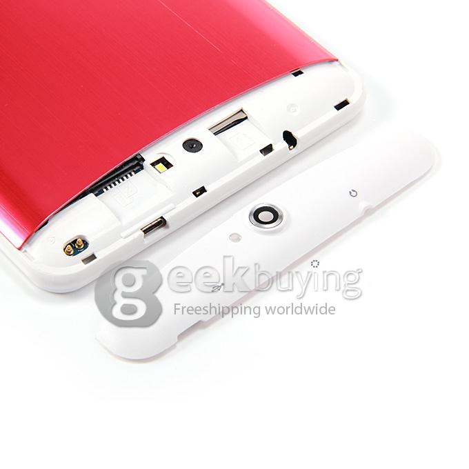 PX702 MTK8312 7 Inch 3G Phone Call Tablet PC Android 4.4 OS 4GB ROM GPS Bluetooth Phablet - Aubergine+White