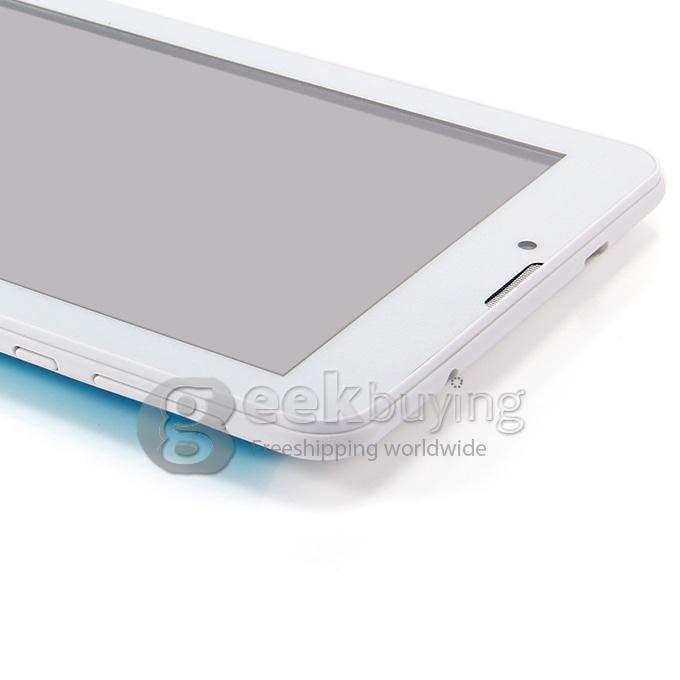 PX702 MTK8312 7 Inch 3G Phone Call Tablet PC Android 4.4 OS 4GB ROM GPS Bluetooth Phablet - Blue+White