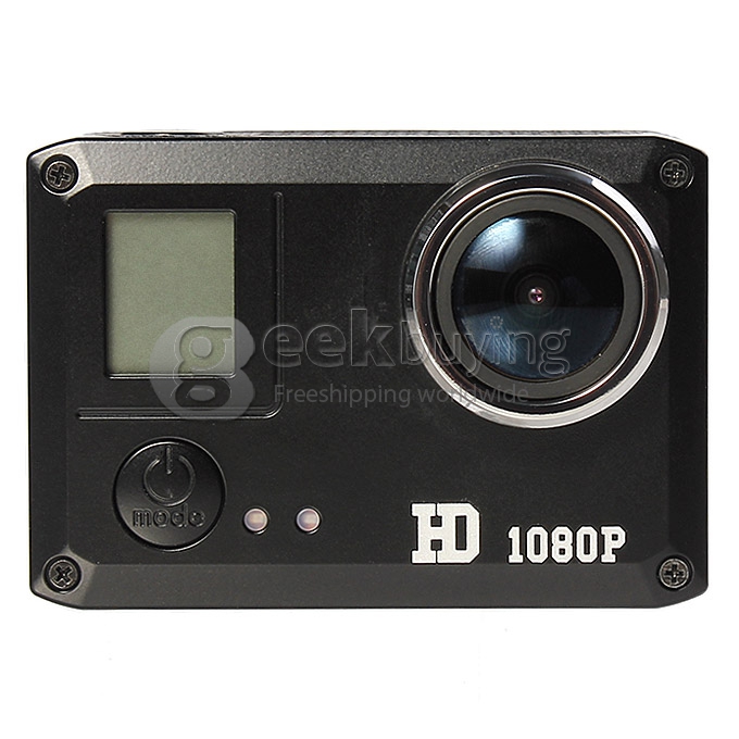 AMKOV SJ5000 WiFi 14MP 1080P Action Camera Digital Video Camera Waterproof 3ATM - Black