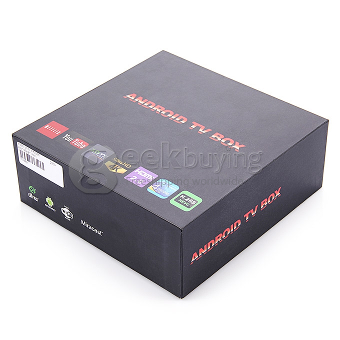 B368 RK3288 Android 4.4 Quad Core Cortex A17 1.8GHz TV BOX 4K FHD 1080P HDMI Media Player 2G/16G Bluetooth Wifi 100M/1000M Base-T OTG