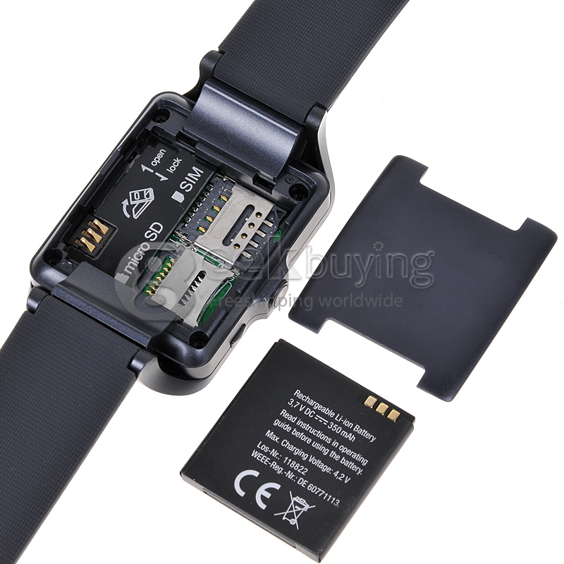 CL-W216 Upro3 1.55 inch touch screen smart watch phone support SIM card 1.3 million shooting function