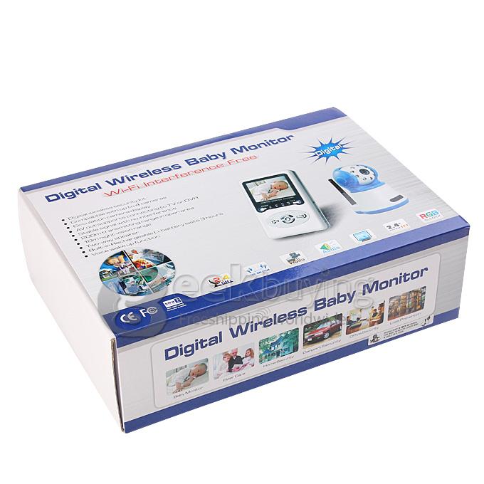 W386D1 Digital Baby Monitor 2.4G 628 x 582 Digital Wireless Security Kit 2.4 Inch TFT-LCD