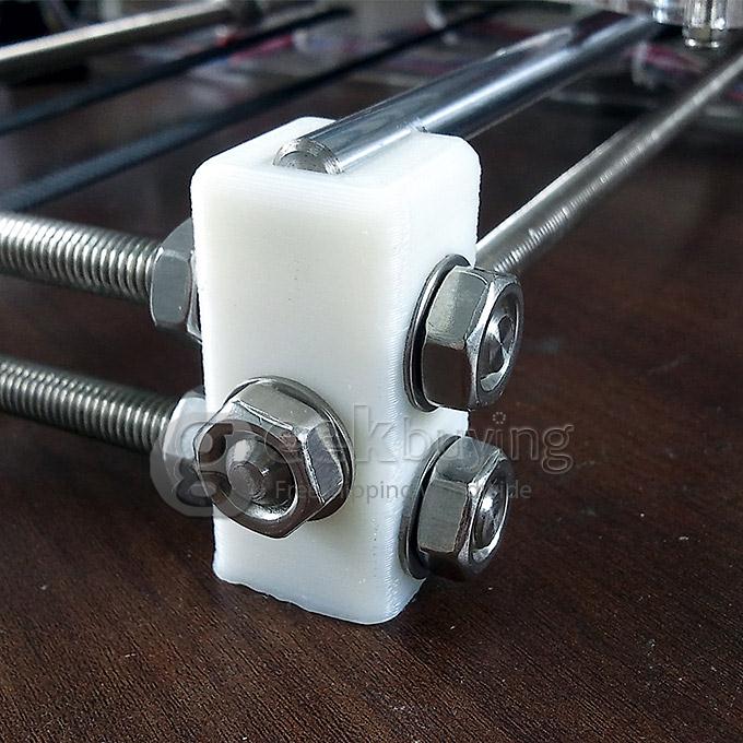 Heacent Reprap Prusa i3 3D Printer DIY Full Assembly Kit (0.3mm Nozzle / 1.75mm Filament) US Plug