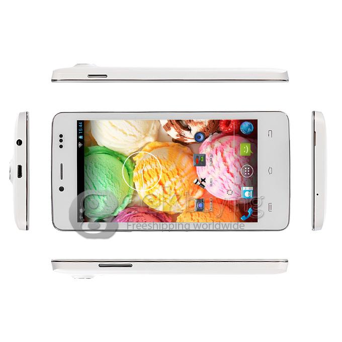 CUBOT P10 QHD Pixels MTK6572 Dual Core 1.3GHz 5.0 Inch Smartphone Android 4.2 OS 1GB RAM 8.0MP 3G GPS - White