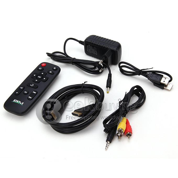 RKM MK902II RK3288 1.8GHz Android 4.4 Mini TV Box HDMI HDD Player 1.8GHZ 2G/16G Dual Band 2.4/5G WIFI Bluetooth XBMC DLNA - Black