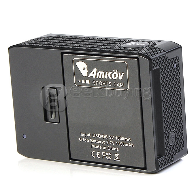 AMKOV SJ5000 WiFi 14MP 1080P Action Camera Digital Video Camera Waterproof 3ATM - Black