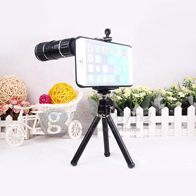 New Universal 12X Zoom Optical Lens Mobile Phone Telephoto Camera for iPhone 6 Plus 5.5