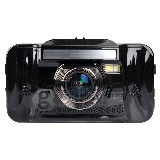GT200 Novatek 96650 5.0 Mega Pixel Car DVR 170 Wide Angle CMOS Sensor 3.0inch TFT LCD Camcorder HD 1080P - Black