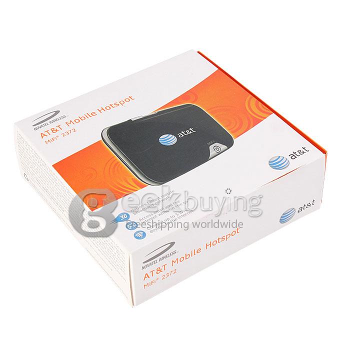 MiFi2372 Portable WCDMA 3G Wireless Mobile Broadband Hotspot WIFI Router with SIM Card/ Micro SD/ Micro USB - Black