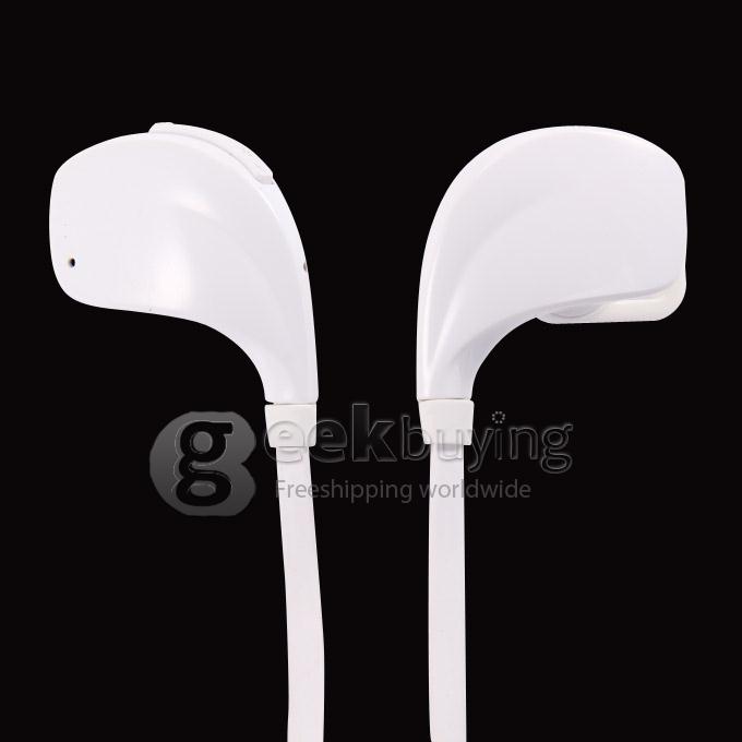Connice Muses 1 Wireless Sporty Bluetooth 4.0 Headphone Earphone Music & Call Pair 2 Devices iOS Android iPhone6 Plus - White