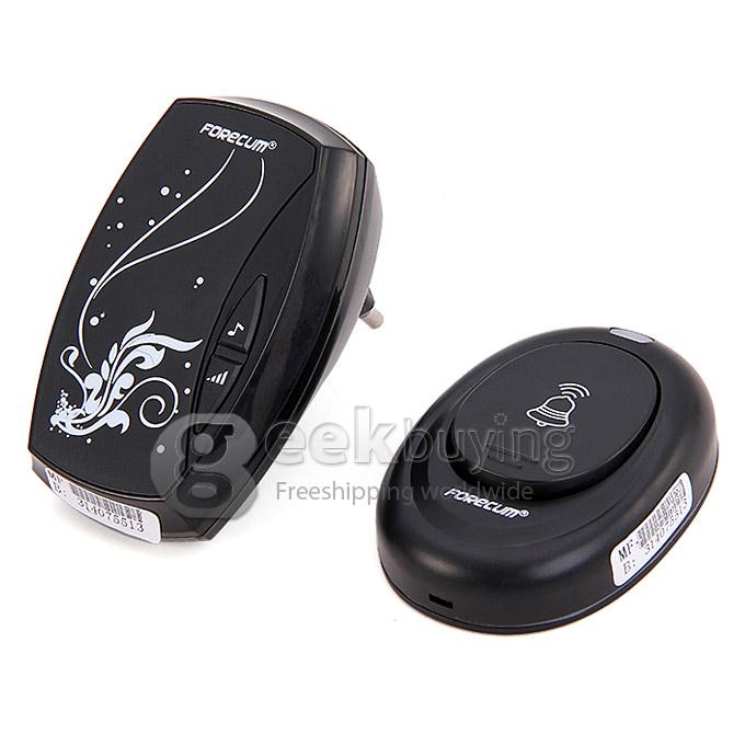 Forecum Smart Home Wireless Plug in Door Bell 36 Chimes 100 Meter Transmission Range Weatherproof With EU Power Adapter