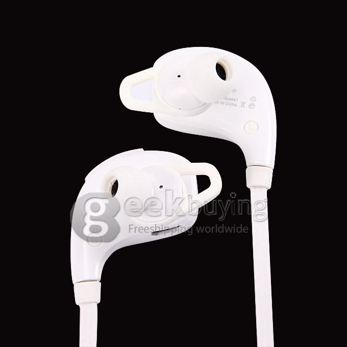 Connice Muses 1 Wireless Sporty Bluetooth 4.0 Headphone Earphone Music & Call Pair 2 Devices iOS Android iPhone6 Plus - White