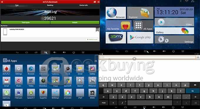 RKM MK902II RK3288 1.8GHz Android 4.4 Mini TV Box HDMI HDD Player 1.8GHZ 2G/16G Dual Band 2.4/5G WIFI Bluetooth XBMC DLNA - Black