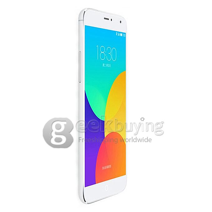 MEIZU MX4 1920x1152 4G MTK6595 Octa Core 5.36 Inch Smartphone 2GB RAM 20.70MP Flyme 4.0/Android 4.4 FHD+ Corning Gorilla Glass 3 - White