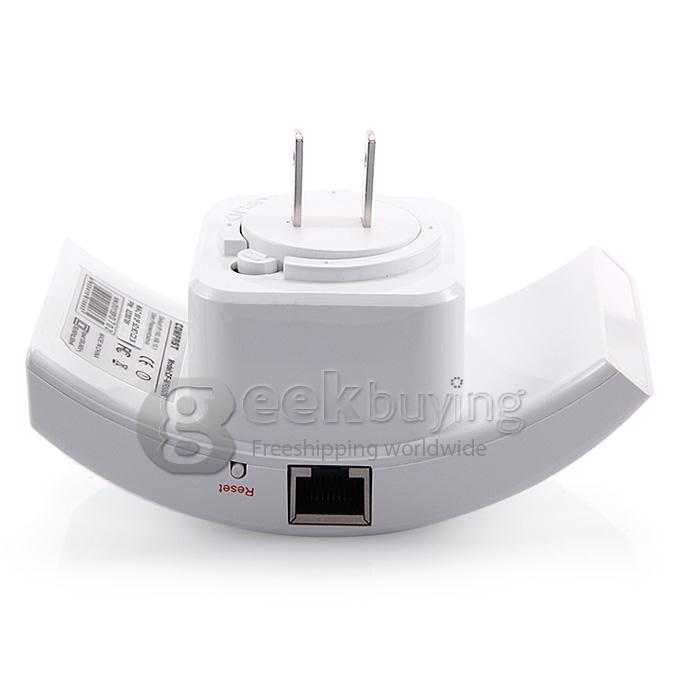 EU&US Plug COMFAST CF-WR500N Portable 300Mbps 802.11b/g/n Network Wireless AP Repeater Router - White