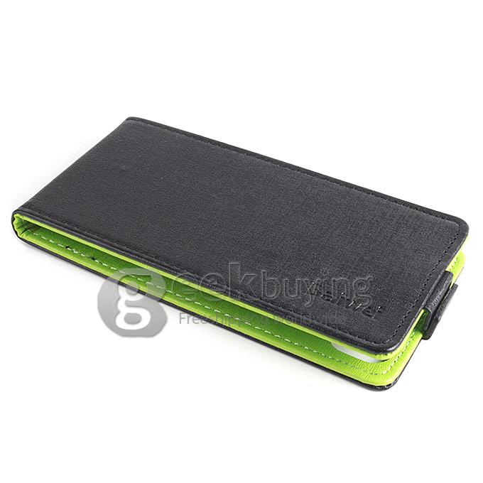 Protective PU Leather Hard Case Cover Shell for Elephone P10C - Black