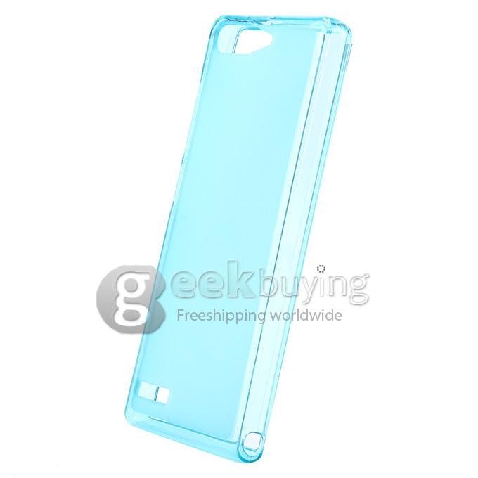High Quality Protective Silica Gel Case for HUAWEI G6 P6 mini - Green