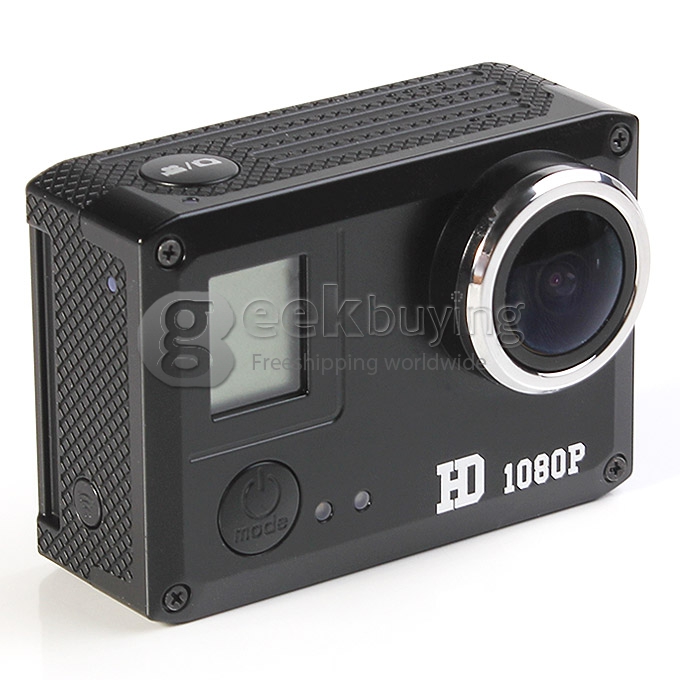 AMKOV SJ5000 WiFi 14MP 1080P Action Camera Digital Video Camera Waterproof 3ATM - Black