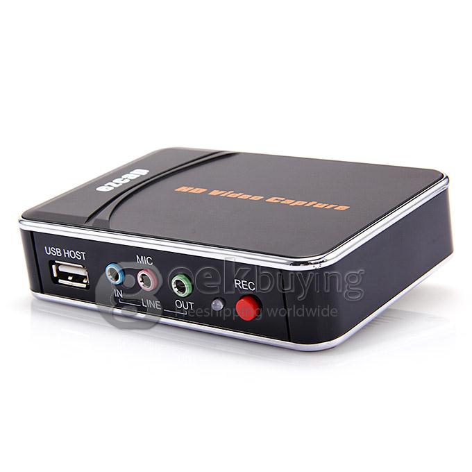 EU Plug HDMI Game Capture 1080P HD Video Capture Recorder Box for Xbox One/360/PS3/WII U with Professional Edit Software