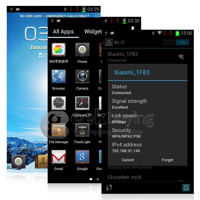 W63/S09 MTK6589 Quad Core 1.2Gzh 4.3 inch Android 4.2 Smartphone 1GB RAM 4GB ROM Waterproof Dustproof Shockproof 3G/GPS - Black