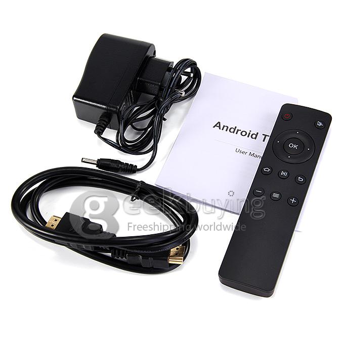 CX-998C RK3288 Quad Core 1.8GHz Android 4.4 Mini TV Box HDMI 2.0 HDD Player 2G/16G 2.4G/5G WIFI DLNA XBMC Bluetooth 4.0 OTG Miracast - Black