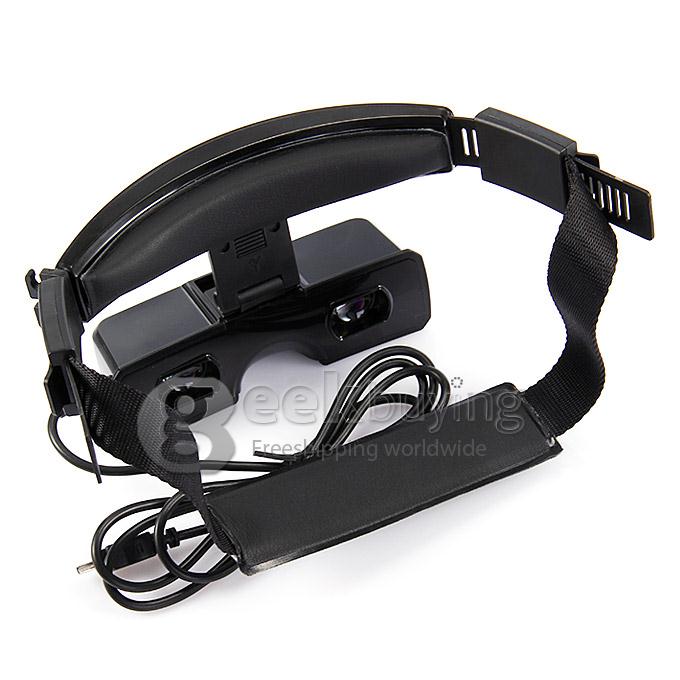 EU Plug Professional FPV Vision 600 16:9 Aerial Photography 3D / 2D Video Glasses NTSC/PAL/SECAM