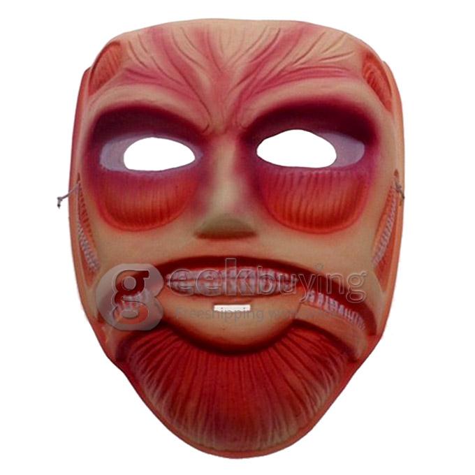 Halloween Cosplay Giant Titan Fleshy Horror Mask
