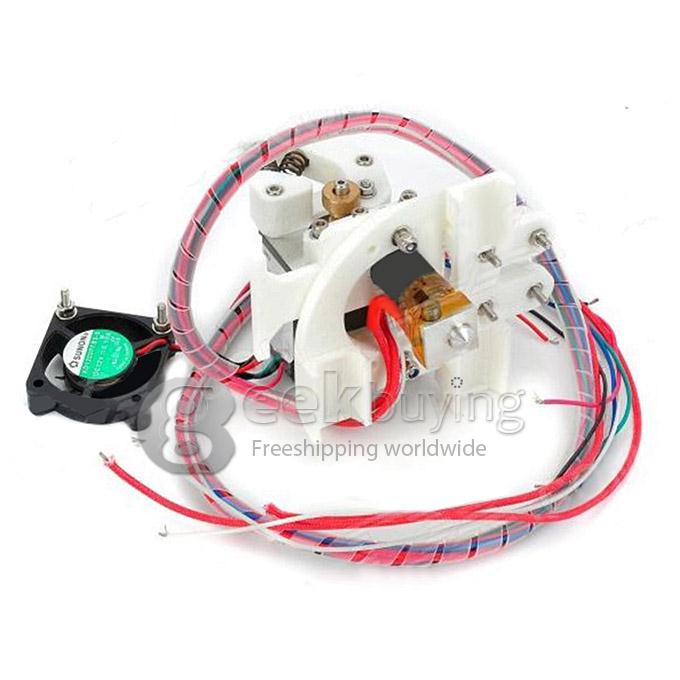US Plug Open Heacent 3DP04 RepRap Prusa Mendel DIY 3D Printer DIY Full Assembly Kit /0.4mm Nozzle /1.75mm Filament