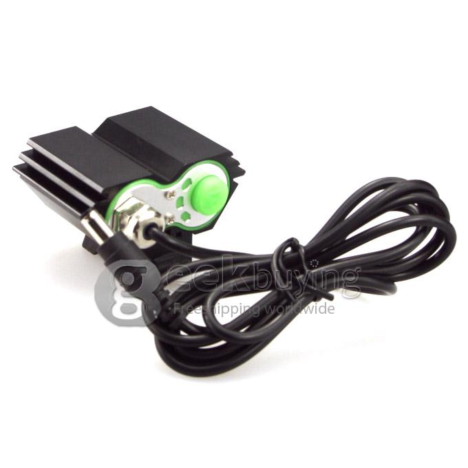 Dark Knight K2D Cree 2 x T6 2400LM Bicycle Lighting Outdoor LED Flashlight - Black