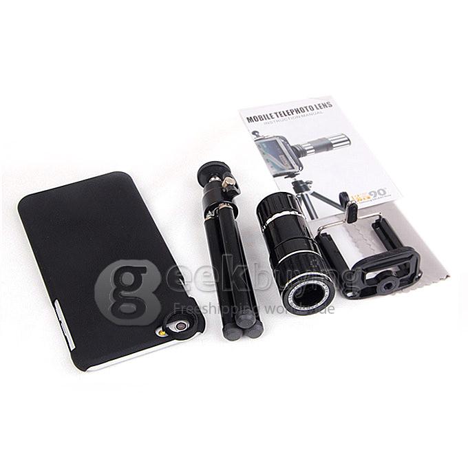 New Universal 12X Zoom Optical Lens Mobile Phone Telephoto Camera for iPhone 6 Plus 5.5