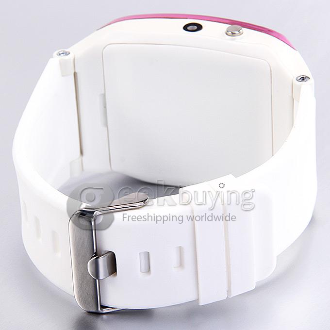 1.55'LED U8 Pro Bluetooth Watch Touch Screen Smart Watch Phone for Android iPhone -Pink