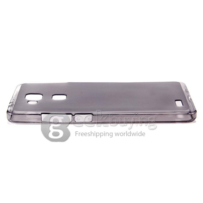 Brand New Simply Style Protective Silica Gel Case for HUAWEI Mate 7 - Black