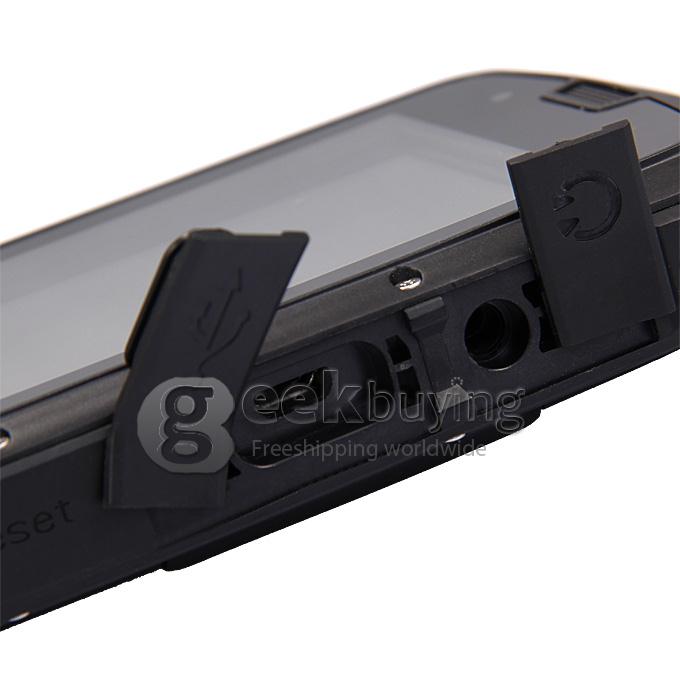 W63/S09 MTK6589 Quad Core 1.2Gzh 4.3 inch Android 4.2 Smartphone 1GB RAM 4GB ROM Waterproof Dustproof Shockproof 3G/GPS - Black