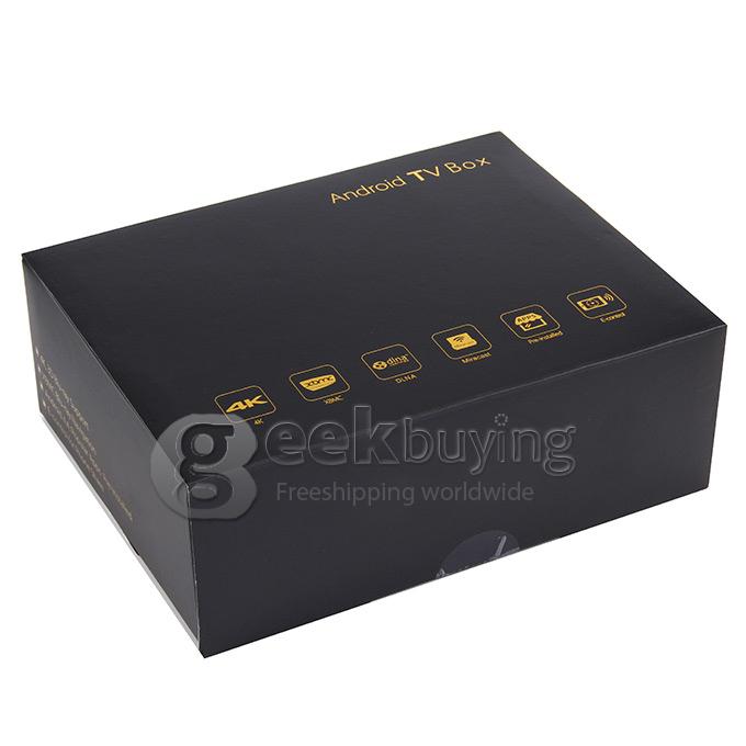 CX-998C RK3288 Quad Core 1.8GHz Android 4.4 Mini TV Box HDMI 2.0 HDD Player 2G/16G 2.4G/5G WIFI DLNA XBMC Bluetooth 4.0 OTG Miracast - Black