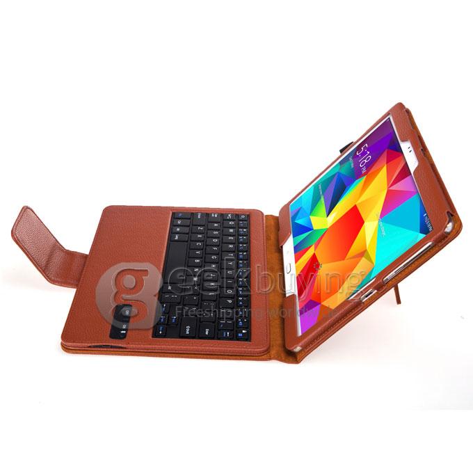 Removable Rechargeable Bluetooth Wireless Keyboard Case Cover For Samsung Galaxy Tab S 10.5
