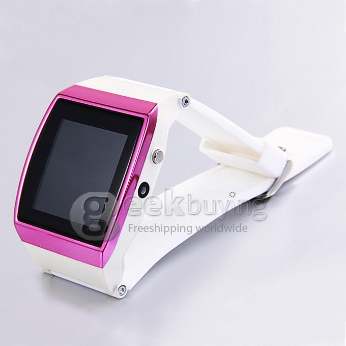 1.55'LED U8 Pro Bluetooth Watch Touch Screen Smart Watch Phone for Android iPhone -Pink