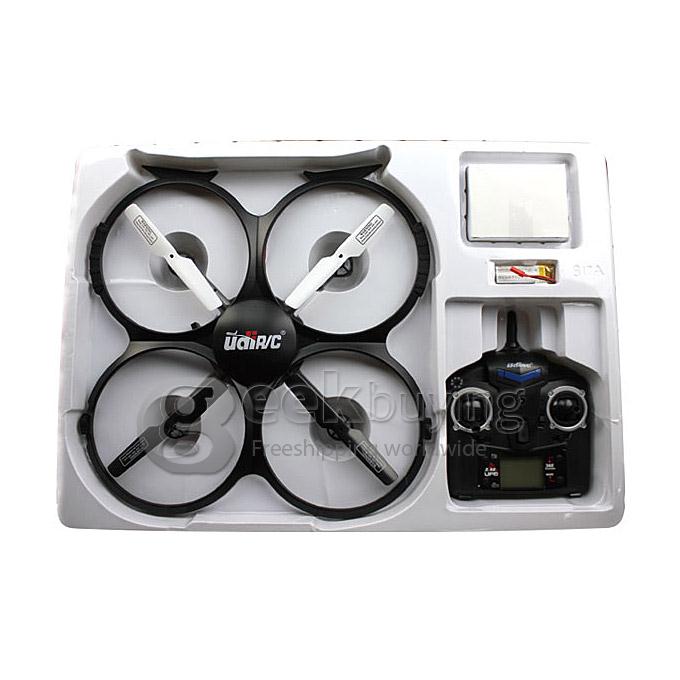 UDI U818A 2.4Ghz 4CH 6 Axis Gyro UFO RC Quadcopter RTF with LED Light Mode 2