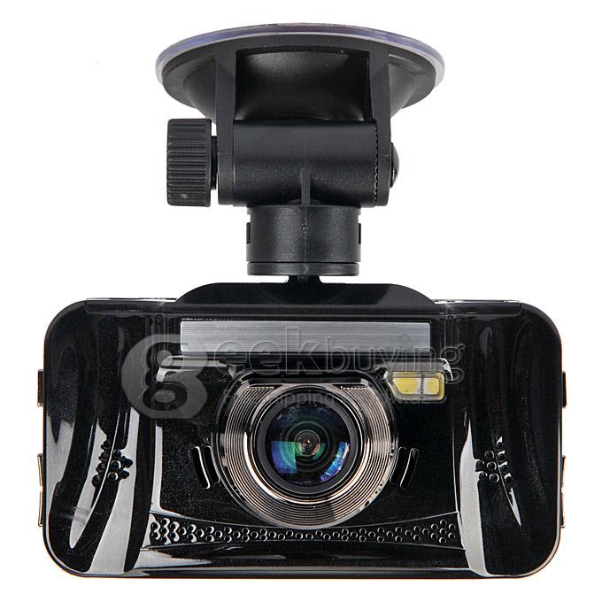 GT200 Novatek 96650 5.0 Mega Pixel Car DVR 170 Wide Angle CMOS Sensor 3.0inch TFT LCD Camcorder HD 1080P - Black