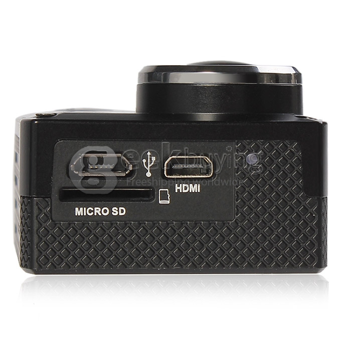 AMKOV SJ5000 WiFi 14MP 1080P Action Camera Digital Video Camera Waterproof 3ATM - Black