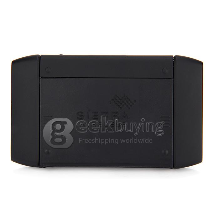 AT&T Sierra Wireless Mobile Hotspot WiFi Elevate 4G MiFi Router Aircard 754S US Plug - Black