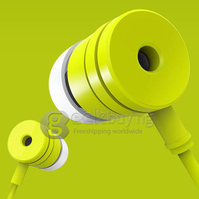 Original Xiaomi Piston Earphones Headset Remote Control + Mic for MI4 XIAOMI 4 iPhone - Green