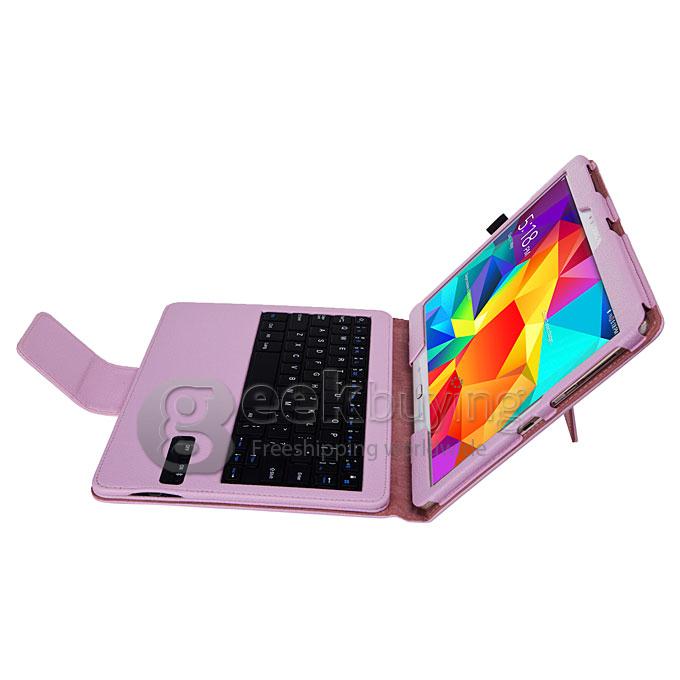 Removable Rechargeable Bluetooth Wireless Keyboard Case Cover For Samsung Galaxy Tab S 10.5
