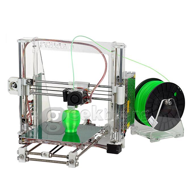Heacent Reprap Prusa i3 3D Printer DIY Full Assembly Kit (0.3mm Nozzle / 1.75mm Filament) US Plug