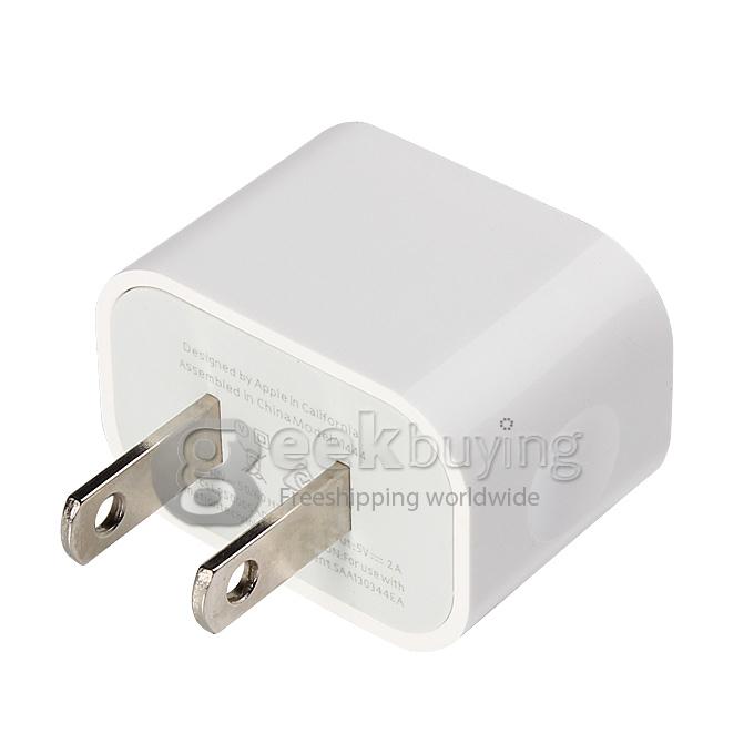 New US Travel USB Wall Charger Adapter for iPhone 6 iPhone 6 Plus iPhone 6s plus- White